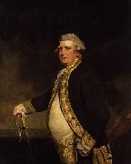 Sir Joshua Reynolds Portrait of Admiral Augustus Keppel oil painting